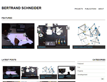Tablet Screenshot of bertrandschneider.com